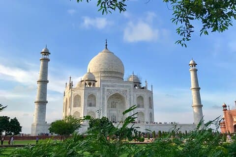 Heldags Agra City Tour: Taj Mahal ved solopgang & Revisit Taj Mahal ved solnedgang