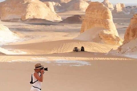 2 Dagen All Inclusive Witte en Zwarte Woestijn Safari vanuit Caïro