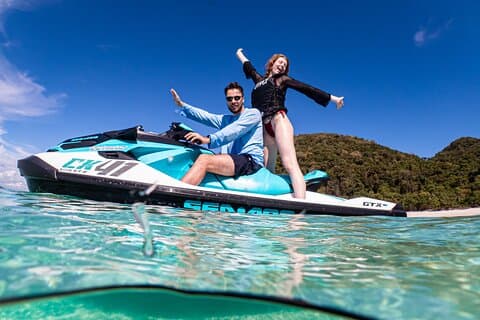 Pattaya Jet Ski Island Hopping Tour de meio dia com snorkeling