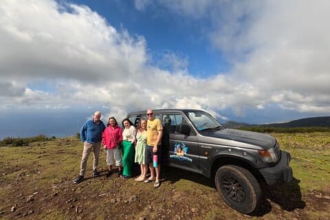 Safari en jeep 4x4 en Madeira: Porto Moniz, piscinas de lava y bosque de Fanal