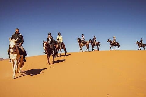 2 - Paardrijervaring van een uur met lunch – Agadir