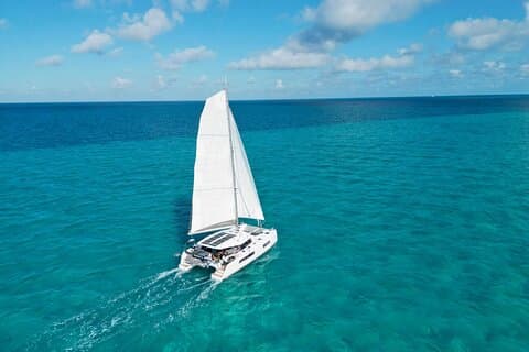 Catamaran cruise on the French Riviera