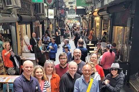 Laneways van Melbourne