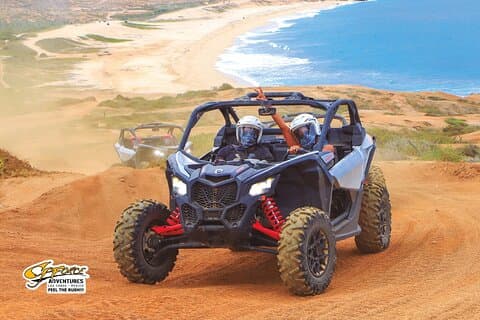 Cabo Desert en strandtour in CanAm X3 Playa Migriño Avontuur