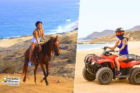 Paseos a caballo en Los Cabos y tour en ATV