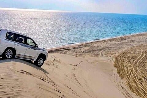 Qatar Desert Safari : Dunas, Paseo en Camello, Sandboarding & Mar Interior