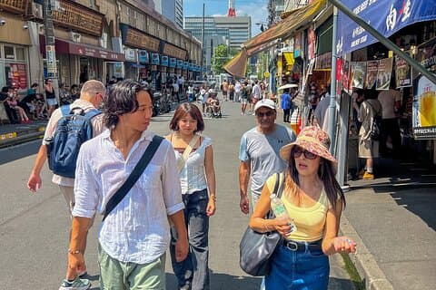 Tsukiji Market Foodie Tour med 5 smagsprøver i Tokyo
