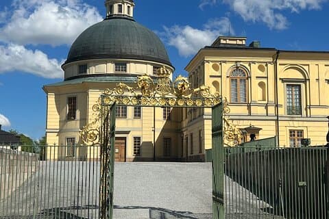 Visita guiada privada ao Palácio de Drottningholm com carro VIP