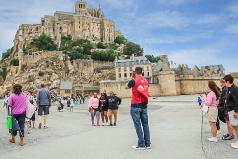 Mont Saint Michel en kastelen in de Loirevallei 2-daagse begeleide reis