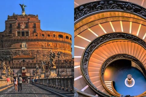 Vatikanmuseerna och Castel Sant’Angelo Combo biljett