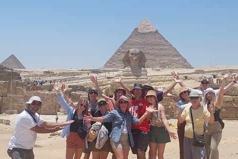 Halvdagstur i Giza Pyramider og Sphinx med ekspert privat guide