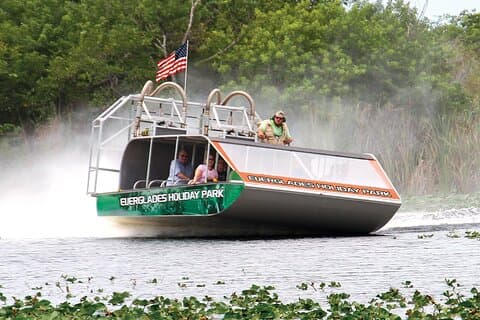 Everglades Airboat Adventure avec transport hôtelier au départ de Miami