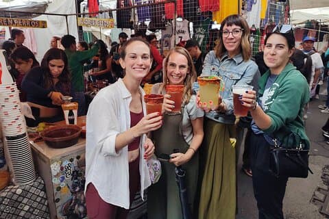 Markten privé tour : La Ciudadela, Sonora, San Juan & Lagunilla