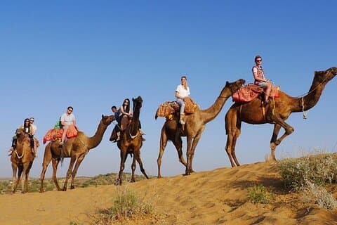 Alojamiento todo incluido en el desierto de Osian y Jodhpur