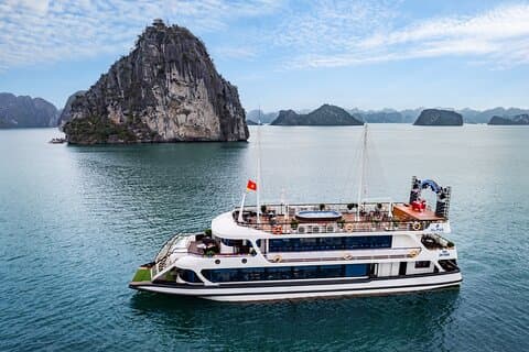 Premium-Tagesausflug in die Halong Bay mit Mittagessen vom Buffet ab Hanoi