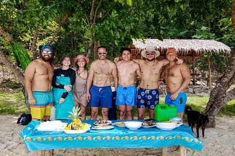 Port Barton Island Salto da San Vicente