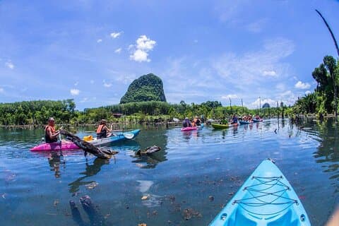 Jurassic World Filming Tour Kajak och ATV äventyr i Krabi