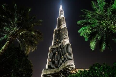 Burj Khalifa al 124° e 125° piano