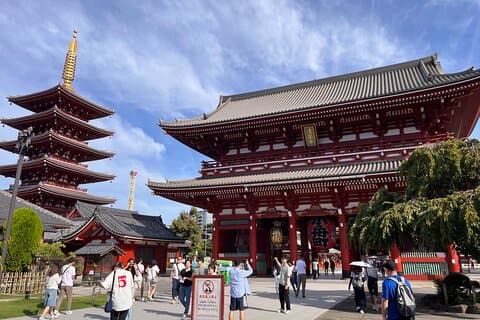 Tokyo's Quick tour perfet ervaring!! Tsukiji Asakusa en meer