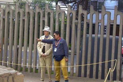 Lima City Tour med ett besök i Huaca Pucllana på natten