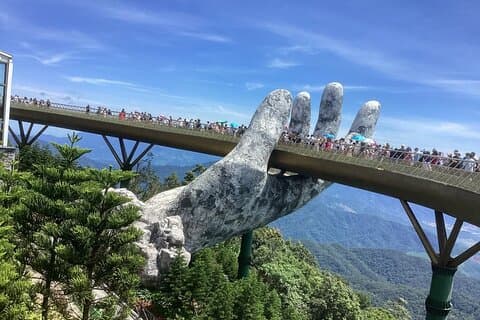 Golden Bridge-Early Start to Beat Crowd &Hoi An City-Night Market