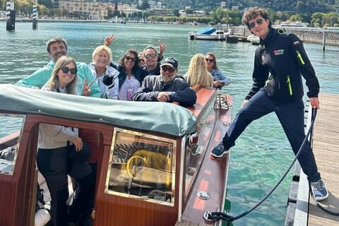 Como-Bootstour • 1-stündige Gruppentour