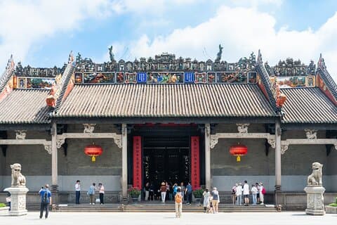 Guangzhou : Chen Clan Academy Diepgang 2 - Uur durende rondleiding