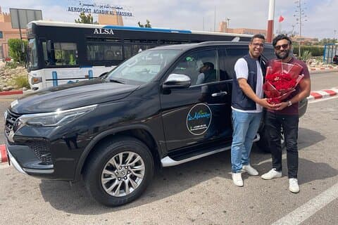 Private transfer from Agadir airport to Agadir city center