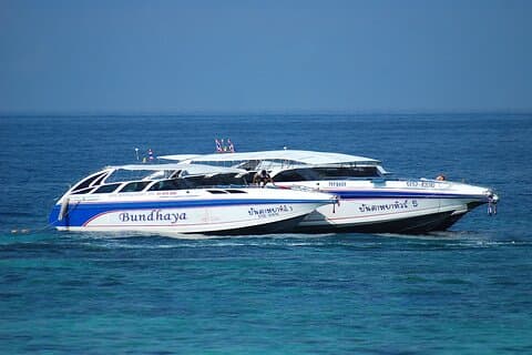 Koh Lipe naar Koh Phi Phi comfortabele transfer per speedboot