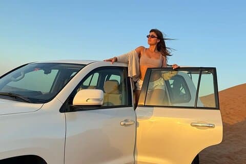 Dubai : Safari por la mañana en el desierto Dunas rojas