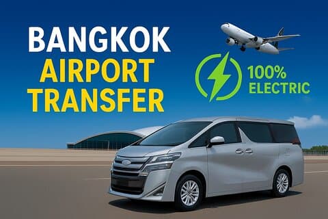 Green Ride: 100% Electric Don Mueang Airport Transfer