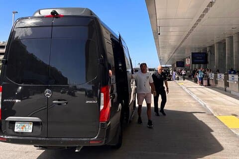 Privat gruppe transport til eller fra Miami Lufthavn
