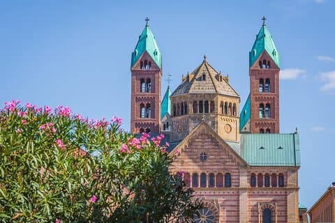 Privat tur fra Frankfurt til Speyer Mannheim og Schwetzingen