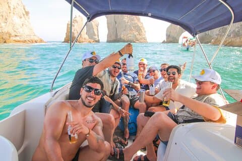 Tour of Cabo San Lucas and Playa del Amor by Luxury Yacht