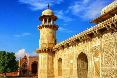 Tour privato di Agra a Itmad-ud-Daula da Tuk Tuk,
