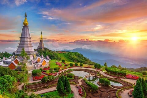 Doi Inthanon Discovery Tour: Vannfall, landsbyer og høyeste topp