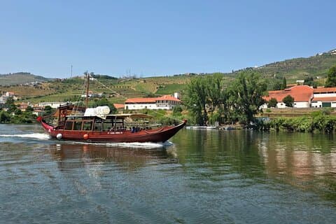 Panoramic Tour : Rabelo Pinhão Boat - Tua and Visit to 1 Quinta