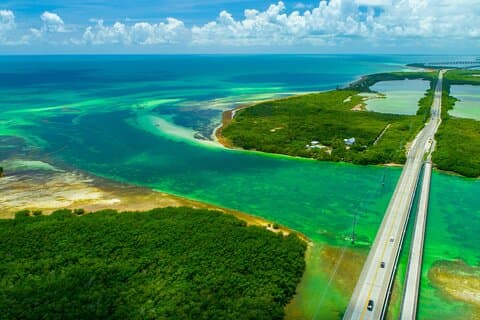 Excursion côtière privée à Key Largo au départ de Miami Scenic Island