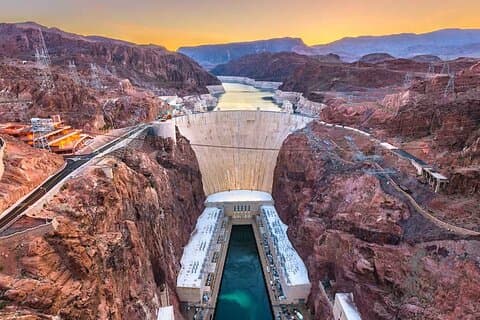 Liten grupp Walking Hoover Dam Tour (med kraftverk)