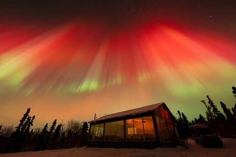 Aurora Glass House – auroras boreales y fotos en Cleary Summit