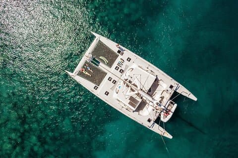 Two Islands, One Paradise : Catamaran d'une journée au départ de Port Zante