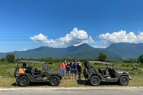 Tour de Hoi An a Hue Jeep – Aventura en grupo de ida