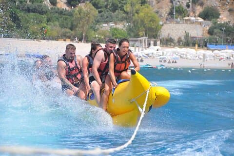 Banane, poisson-mouche ou Ringo Joy Ride Aventure à la plage d'Ölüdeniz