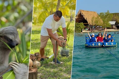 Hoteller i nærheden af Roatan Coconut Heritage Wildlife Park and Beach Relaxation