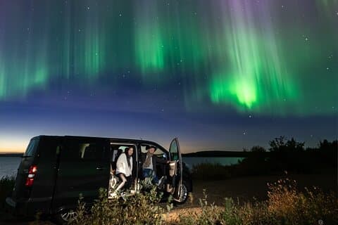 Rovaniemi : Véritable chasse aux aurores avec photos Expert illimitées