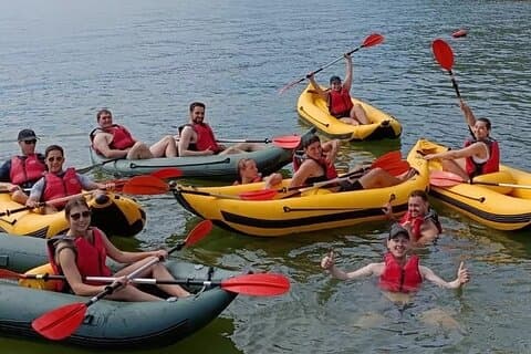 Canoe Rafting in Bran Castle area