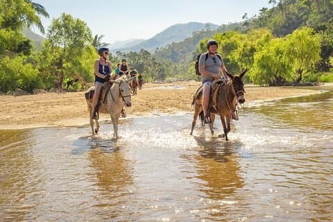 Yelapa Beach and Majahuitas Beach Tour with Snorkeling and BBQ in Playa