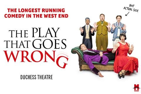 Das Stück, das schief geht im London Theatre