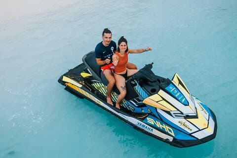 Jetski-avontuur op Zanzibar met Drone in Kendwa en Nungwi Beach