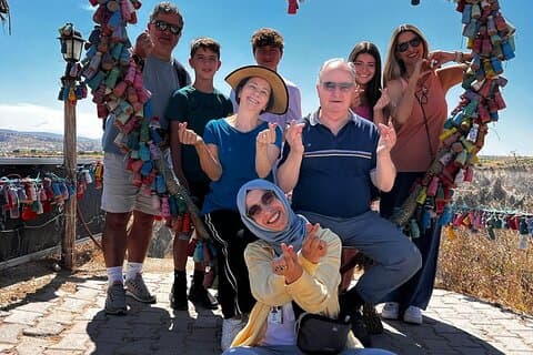 Visite de la Cappadoce rouge (nord) (petit groupe) avec déjeuner et billets